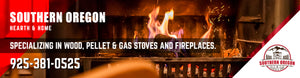 Southern Oregon fireplace installer wood stove gas and pellet fireplace sales and installation 